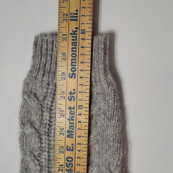 Jenni Kanye Slouchy Women's Cabled Cardigan Size Large - Picture 14 of 16